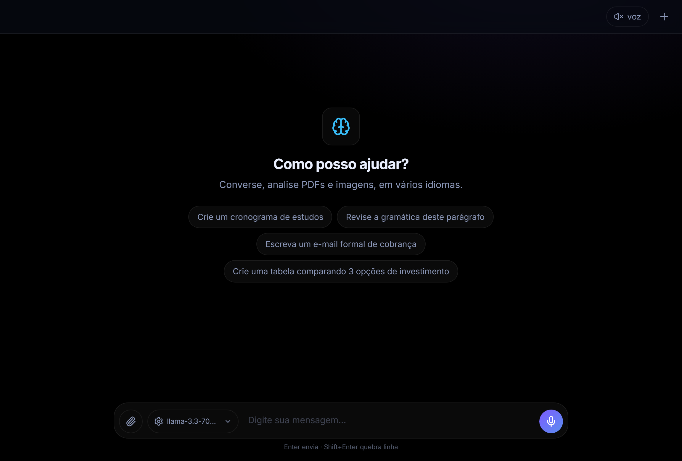 Chat do Brains Copilot